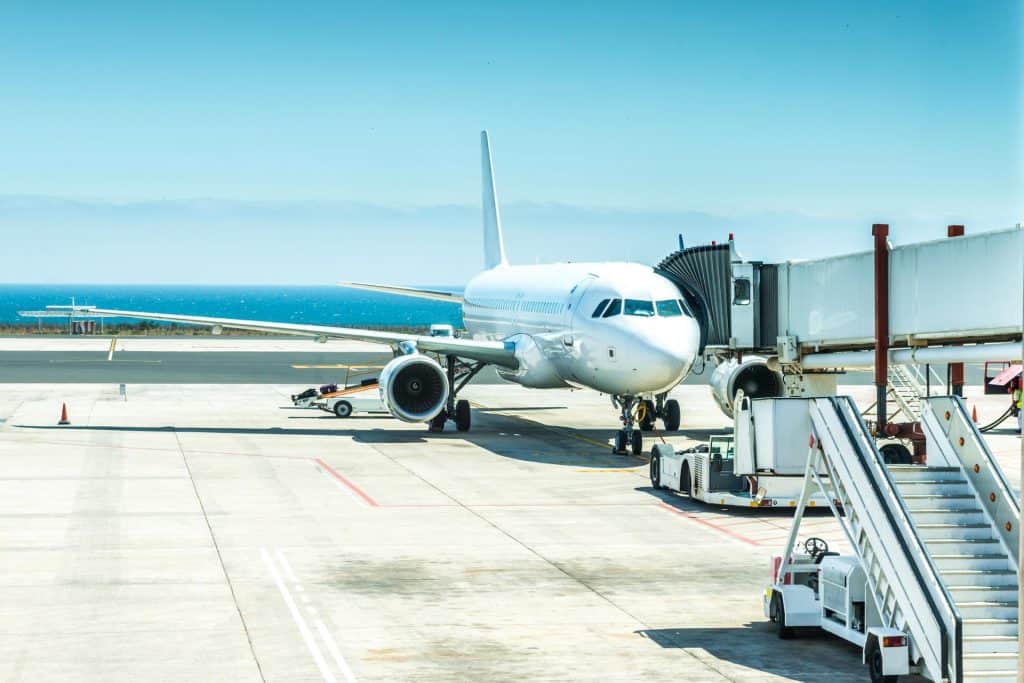 César Manrique-Lanzarote Airport by sea